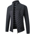 Men’s Quilted Knit Zip Jacket