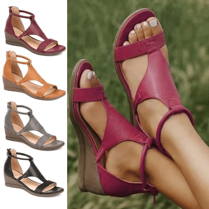 Comfort Support Wedge Sandals