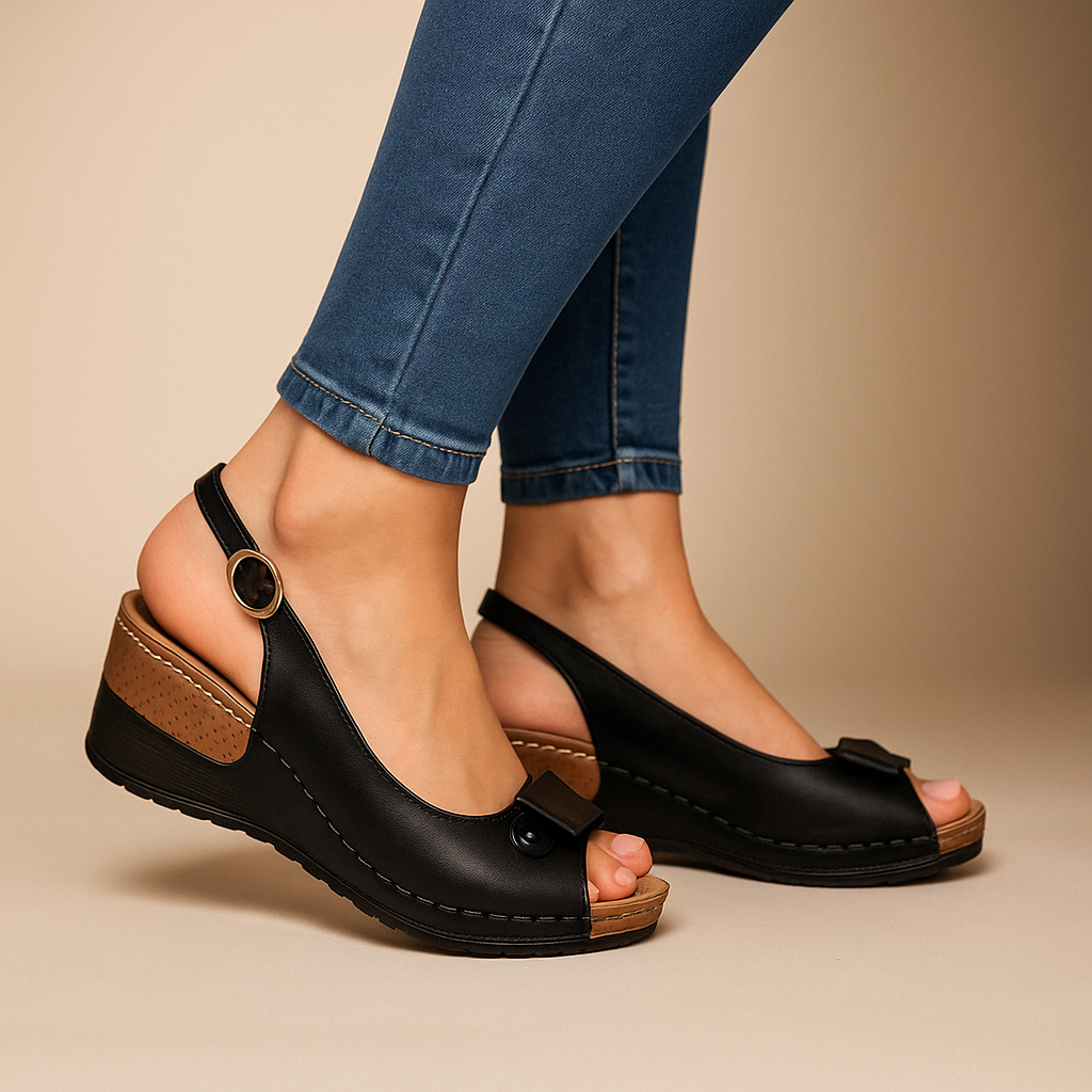 Comfort Lift Wedge Sandals
