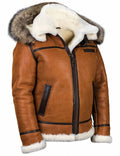 Zurich Premium Leather Aviator Jacket