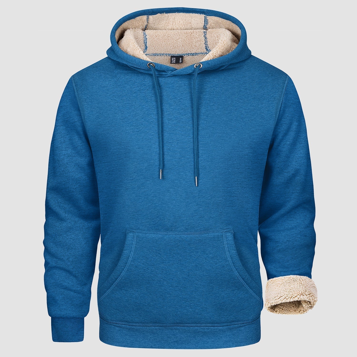 Men's Fleece Pullover Hoodie Sweatshirt - Cozy Warmth & Style for Everyday Wear