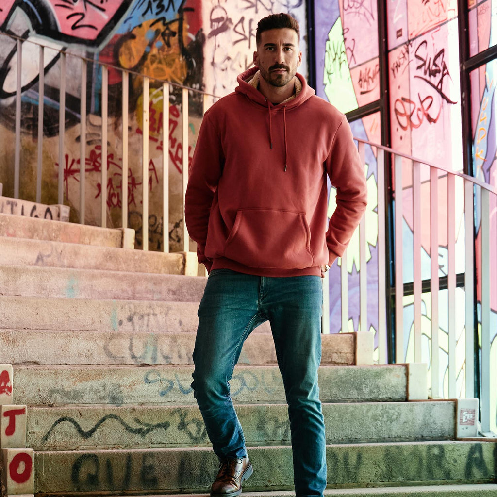 Men's Fleece Pullover Hoodie Sweatshirt - Cozy Warmth & Style for Everyday Wear