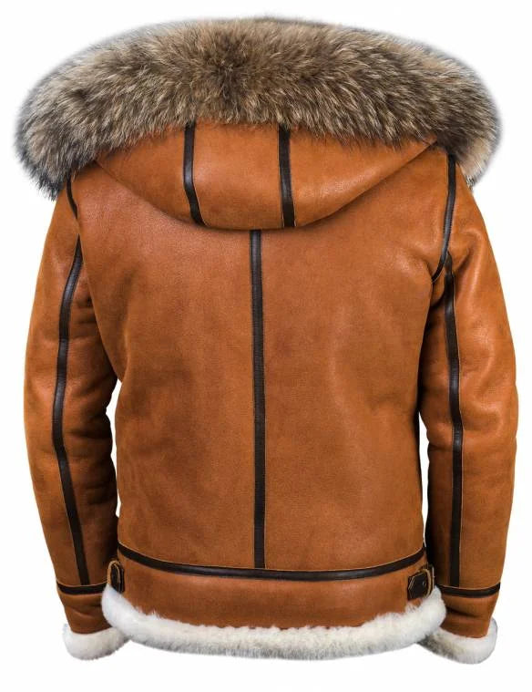 Zurich Premium Leather Aviator Jacket