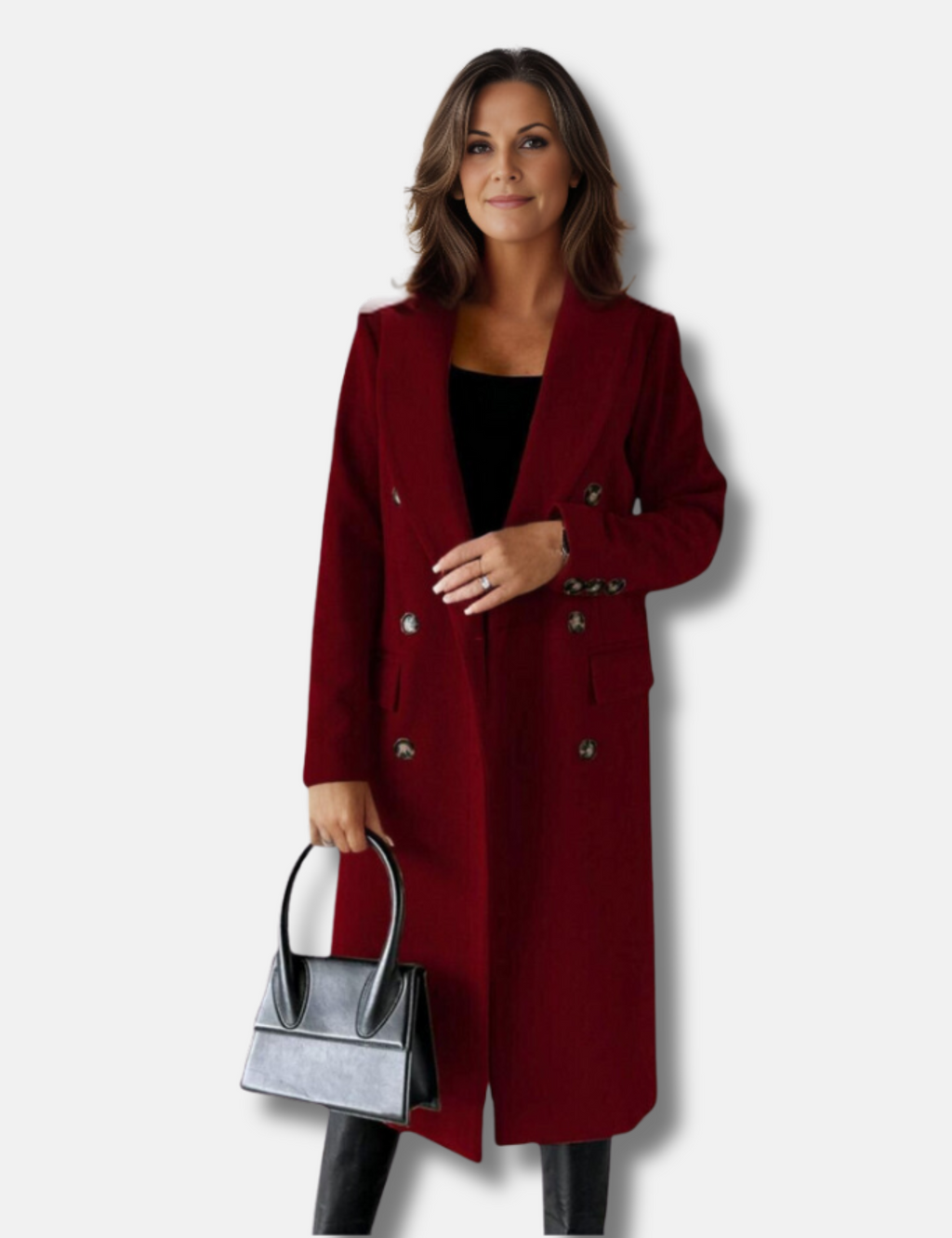 Lovista Women's Long Coat - Stylish & Warm Outerwear for All Seasons