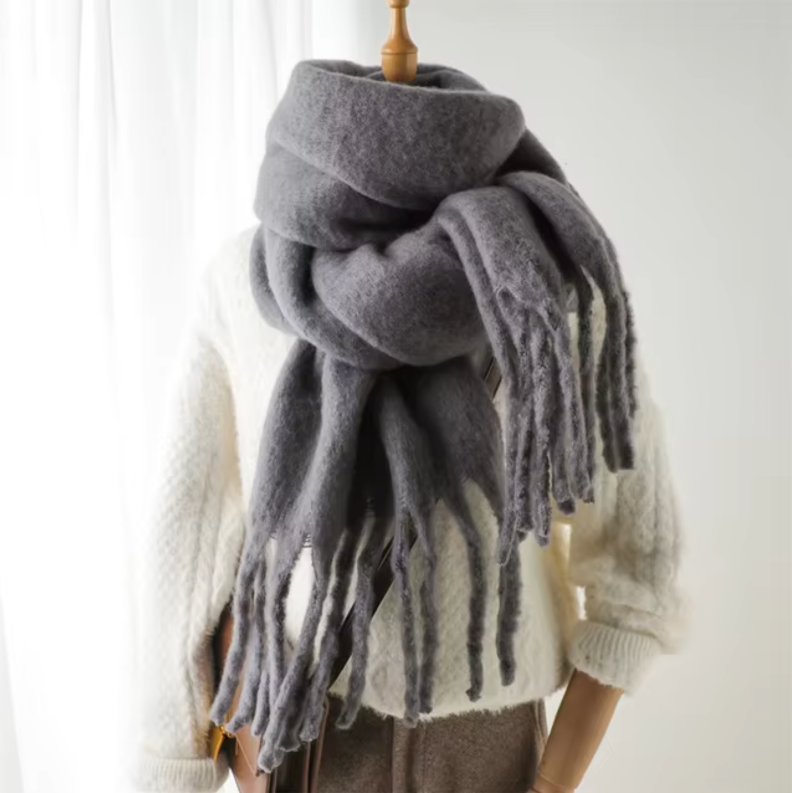 Cashmere Style Pashmina Scarf Wrap