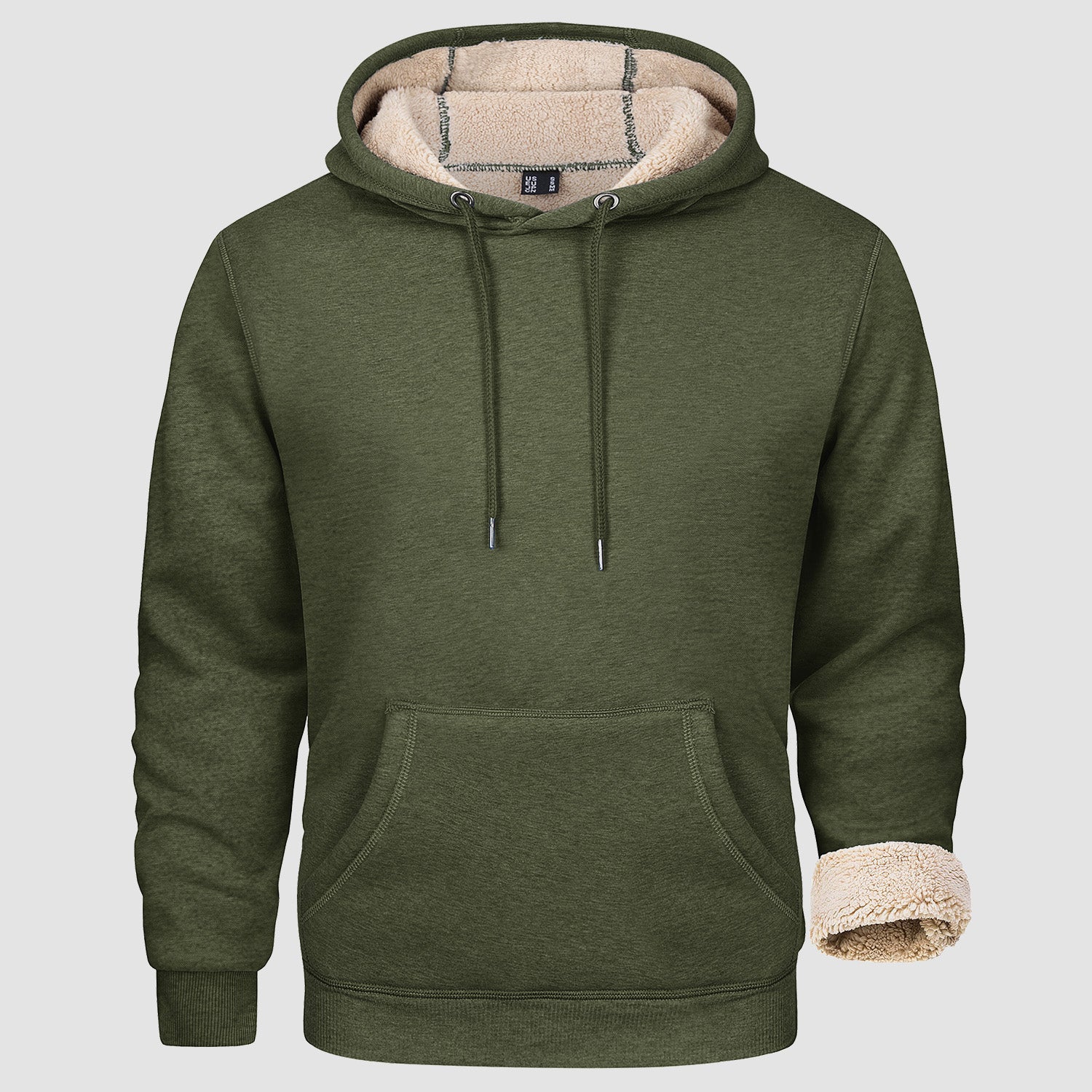 Men's Fleece Pullover Hoodie Sweatshirt - Cozy Warmth & Style for Everyday Wear