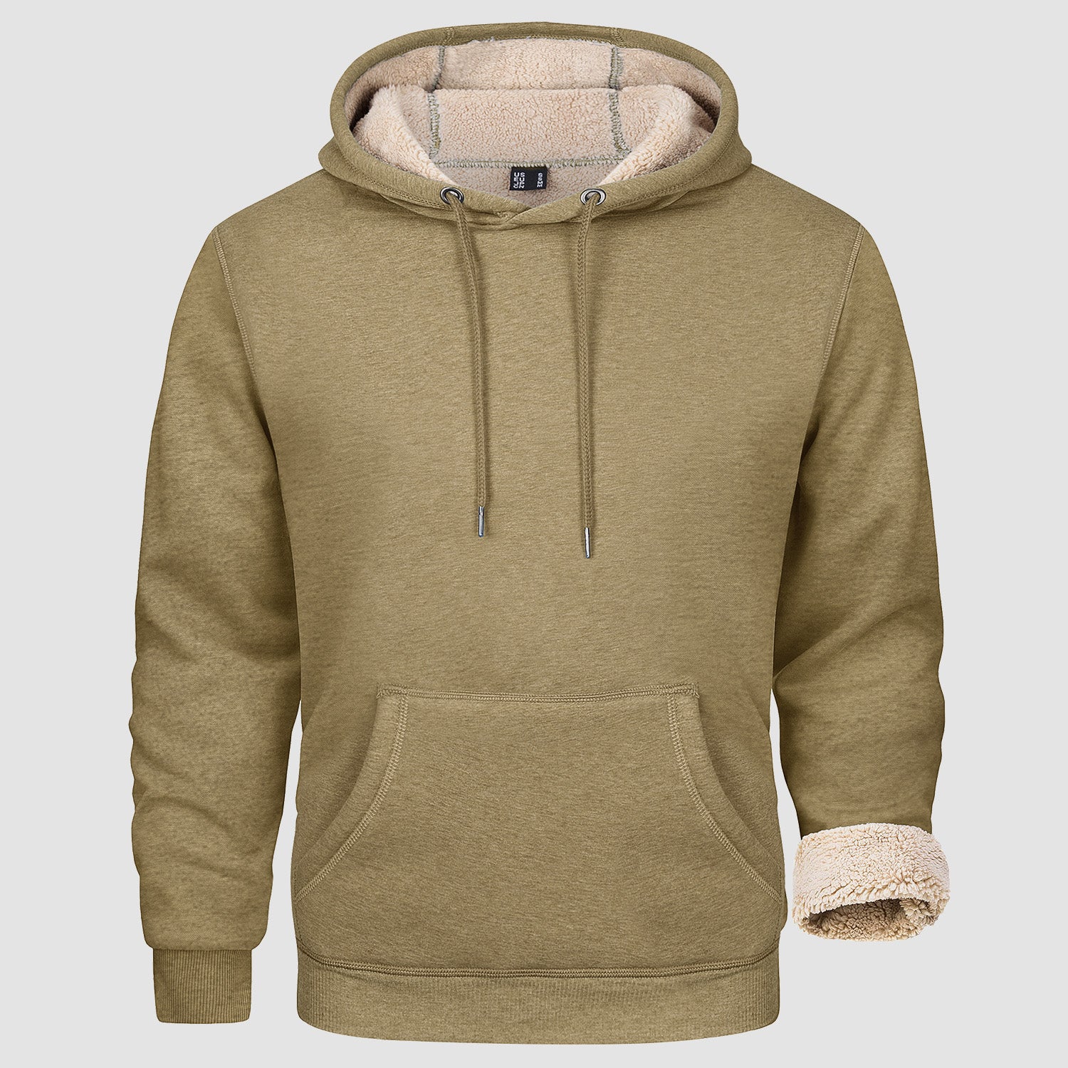 Men's Fleece Pullover Hoodie Sweatshirt - Cozy Warmth & Style for Everyday Wear