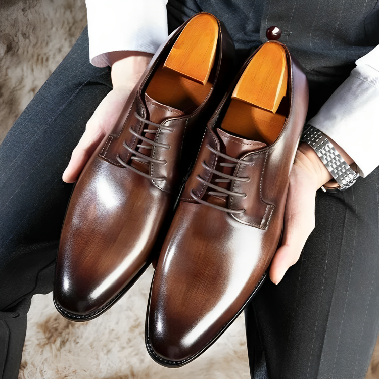 Alvaro Genuine Leather Dress Shoes