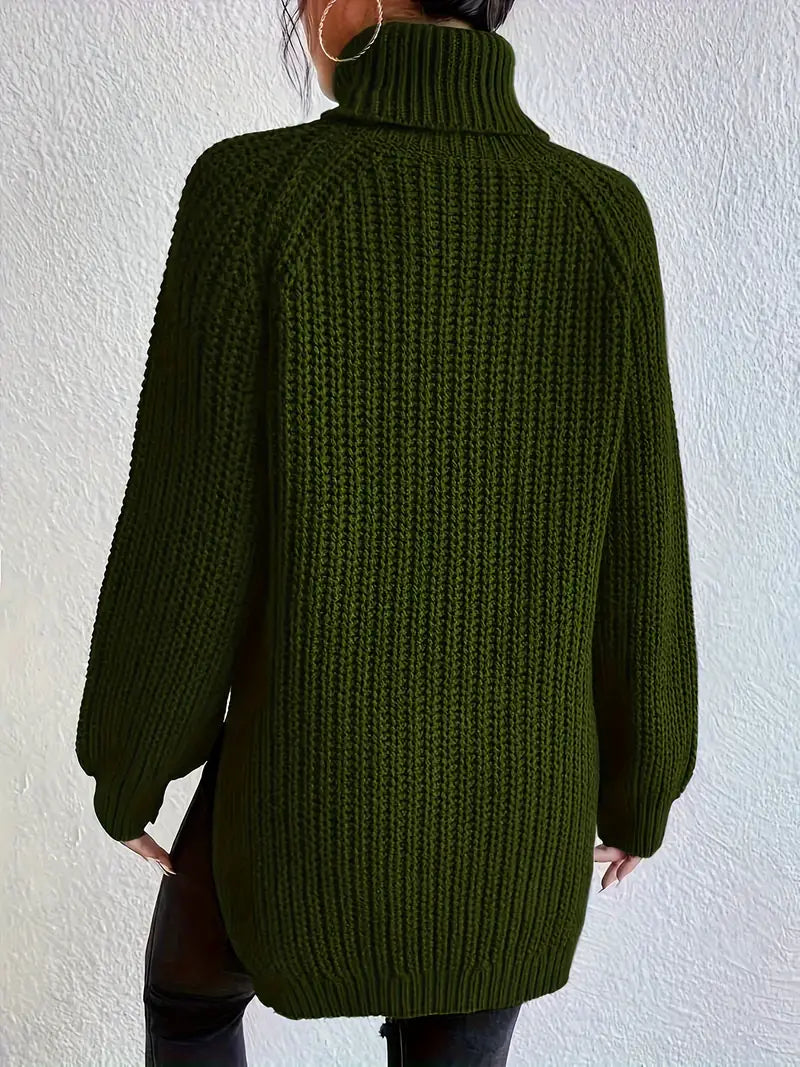 Cotton Turtleneck Sweater