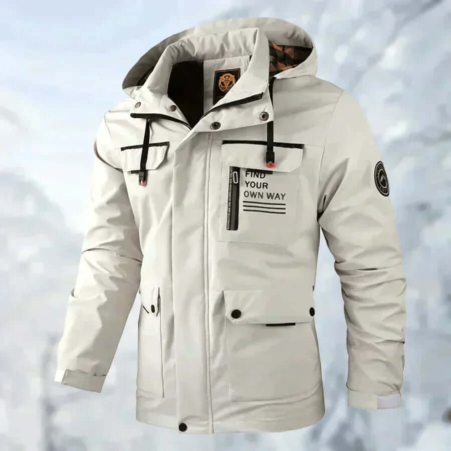 Men's Waterproof  Jacket - Lightweight, Insulated, and Breathable Winter Coat