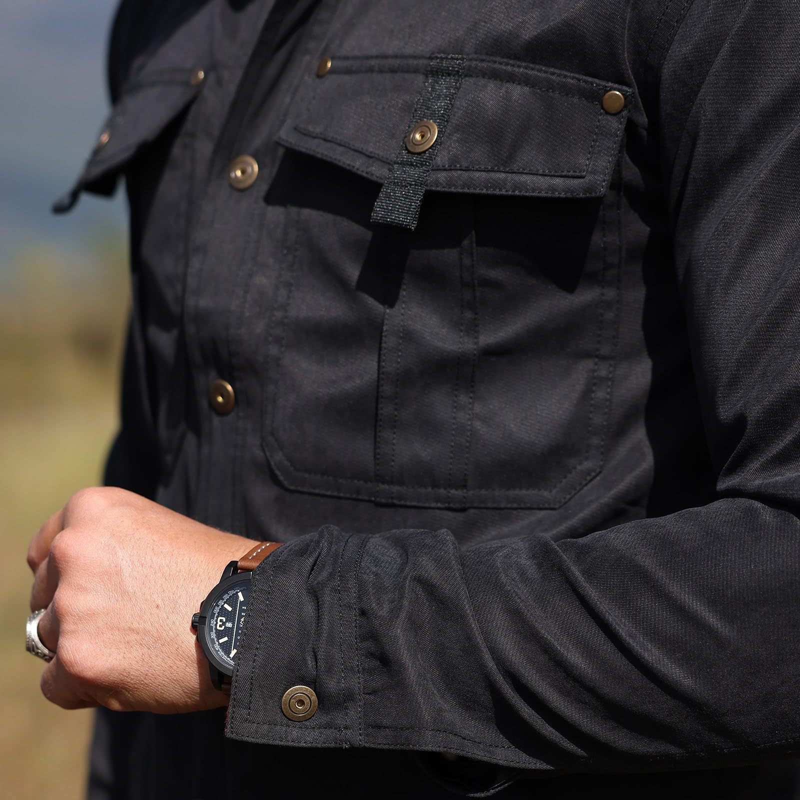 Alessandro Veneti Men's Ironclad Jacket - Durable, Stylish Outerwear for All Seasons