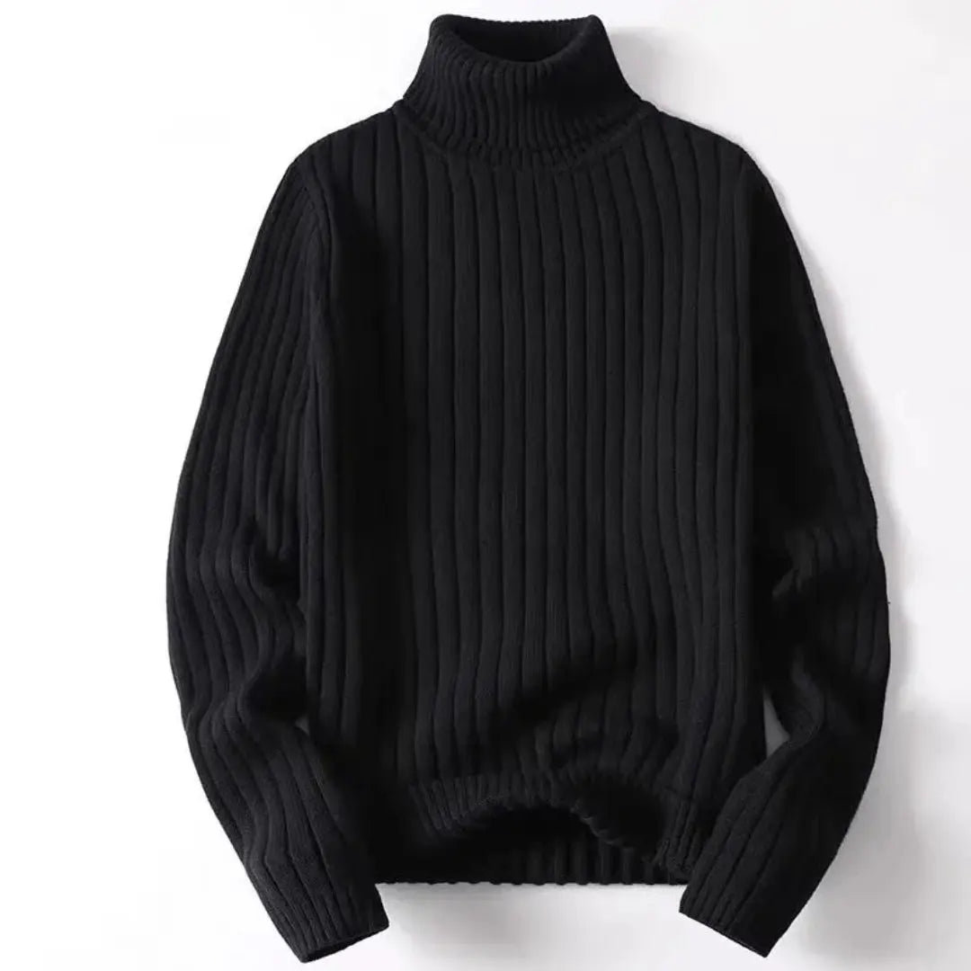 Huxley Ribbed Knit Cotton Sweater