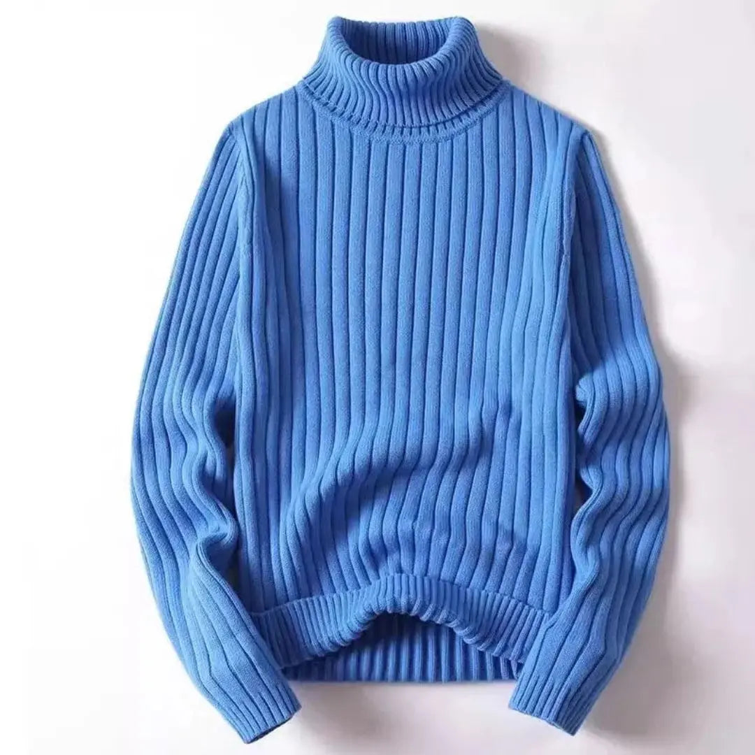 Huxley Ribbed Knit Cotton Sweater