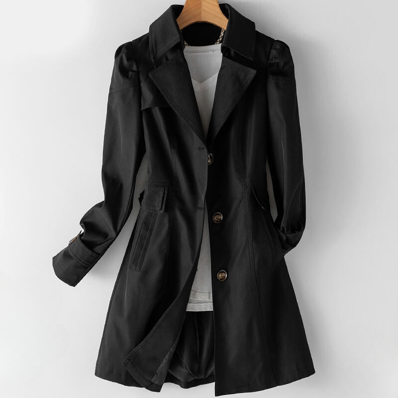 Elegant Bella Vita Trench Coat by Sofia Amoretti - Stylish Women's Outerwear for All Seasons