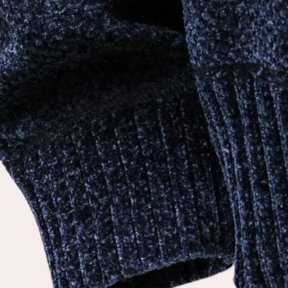 Men's Striped Fleece-Lined Zip Hoodie with Adjustable Drawstring Hood – Cozy & Stylish Outerwear for Fall/Winter