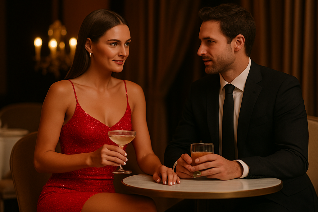 Elegant Mini Dress  Red Sequin Bodycon Dress – Evening Elegance