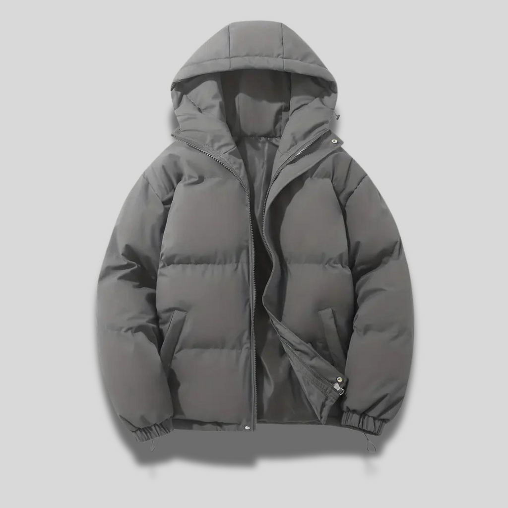 Insulated Hooded Outerwear Layering Coat