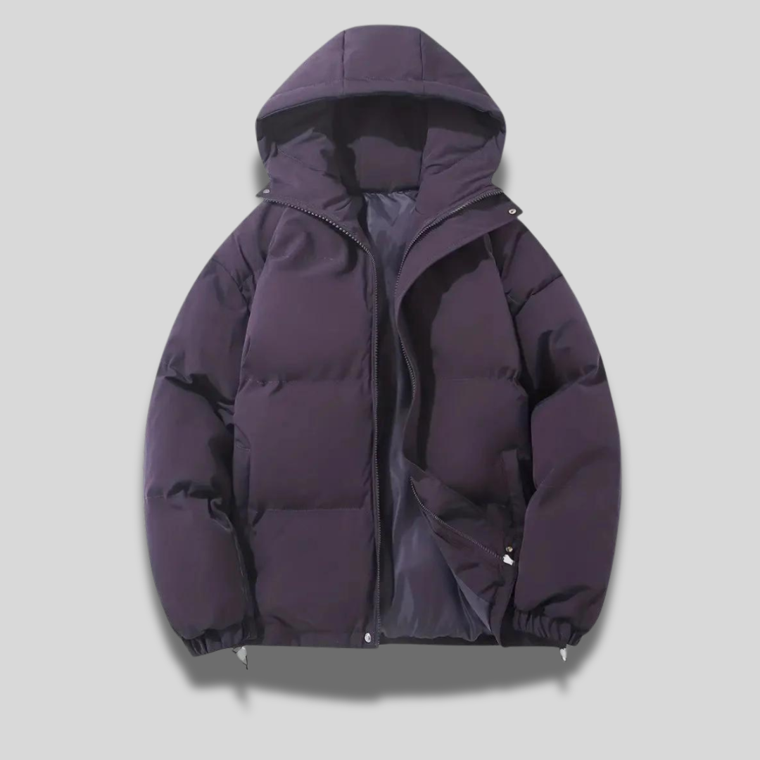 Insulated Hooded Outerwear Layering Coat