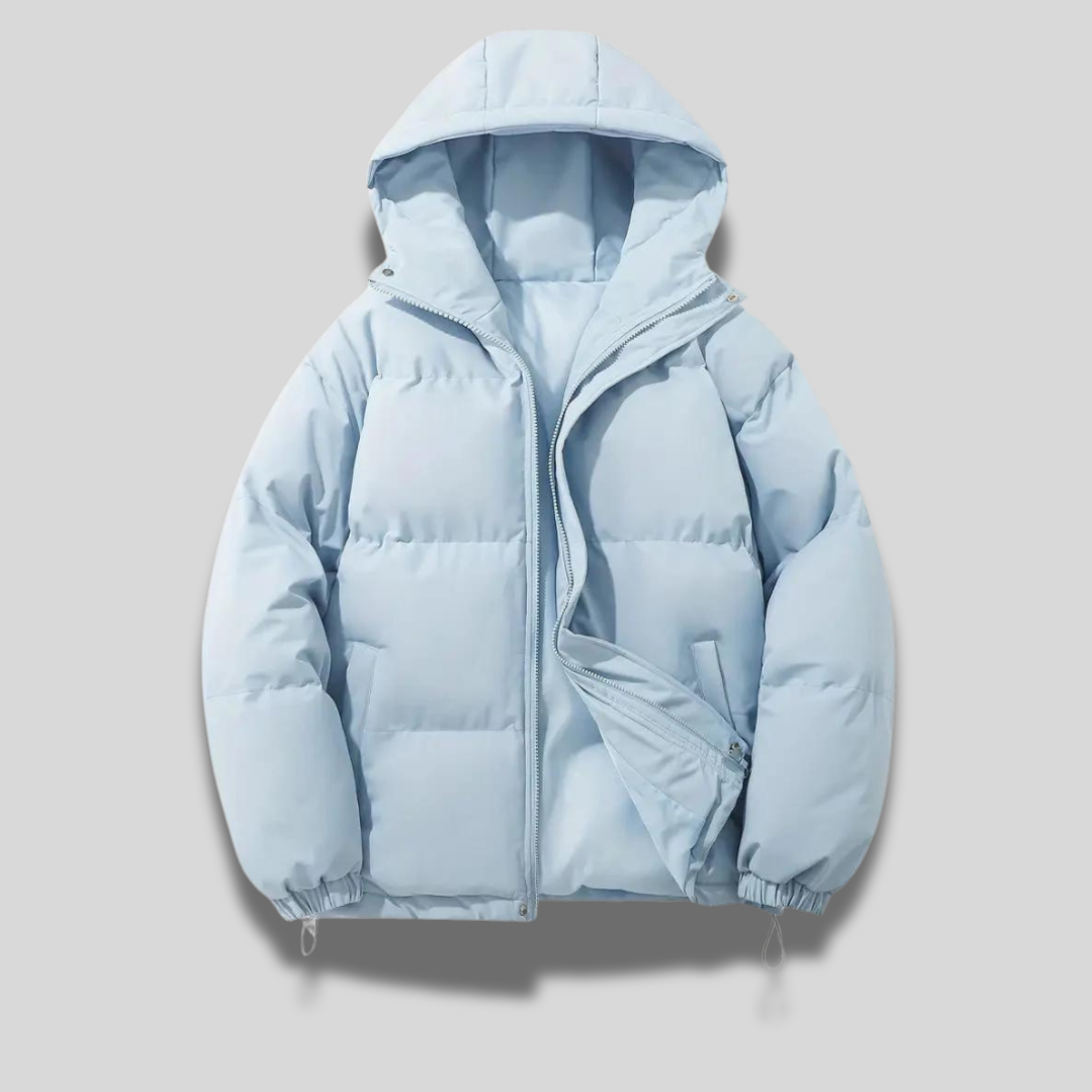 Insulated Hooded Outerwear Layering Coat