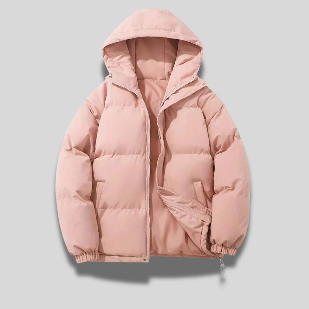 Insulated Hooded Outerwear Layering Coat