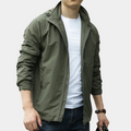 Avencea Men's Cargo Summer Jacket - Stylish & Comfortable Lightweight Outerwear for Warm Weather Adventures