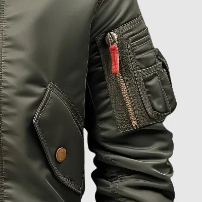 Felix Grant Men's Lightweight Bomber Jacket - Stylish & Versatile Outerwear for All Seasons