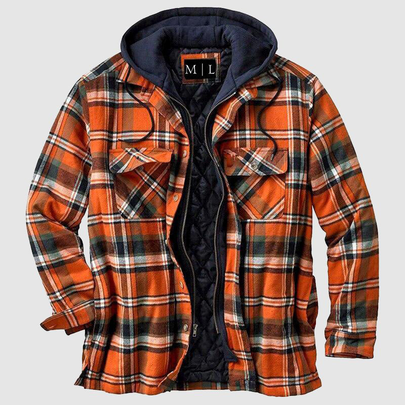 Felix Grant Titan Lumberjack Jacket - Durable, Stylish Outdoor Wear for Men - Perfect for Fall & Winter Adventures