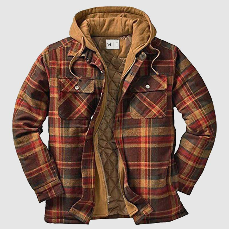Felix Grant Titan Lumberjack Jacket - Durable, Stylish Outdoor Wear for Men - Perfect for Fall & Winter Adventures