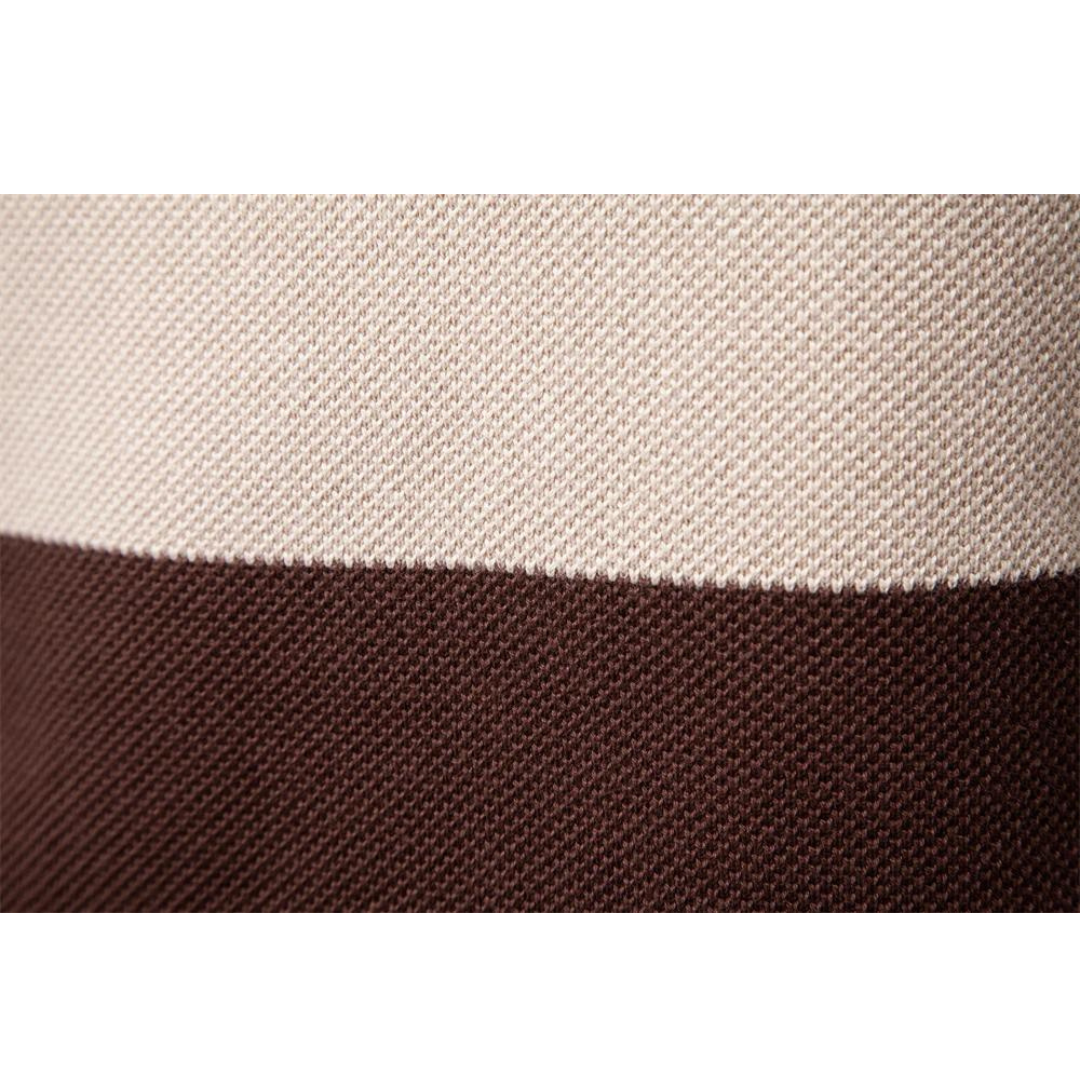 Men's Modern Color Block Quarter-Zip Jumper - Stylish & Comfortable Sweater for Casual Wear