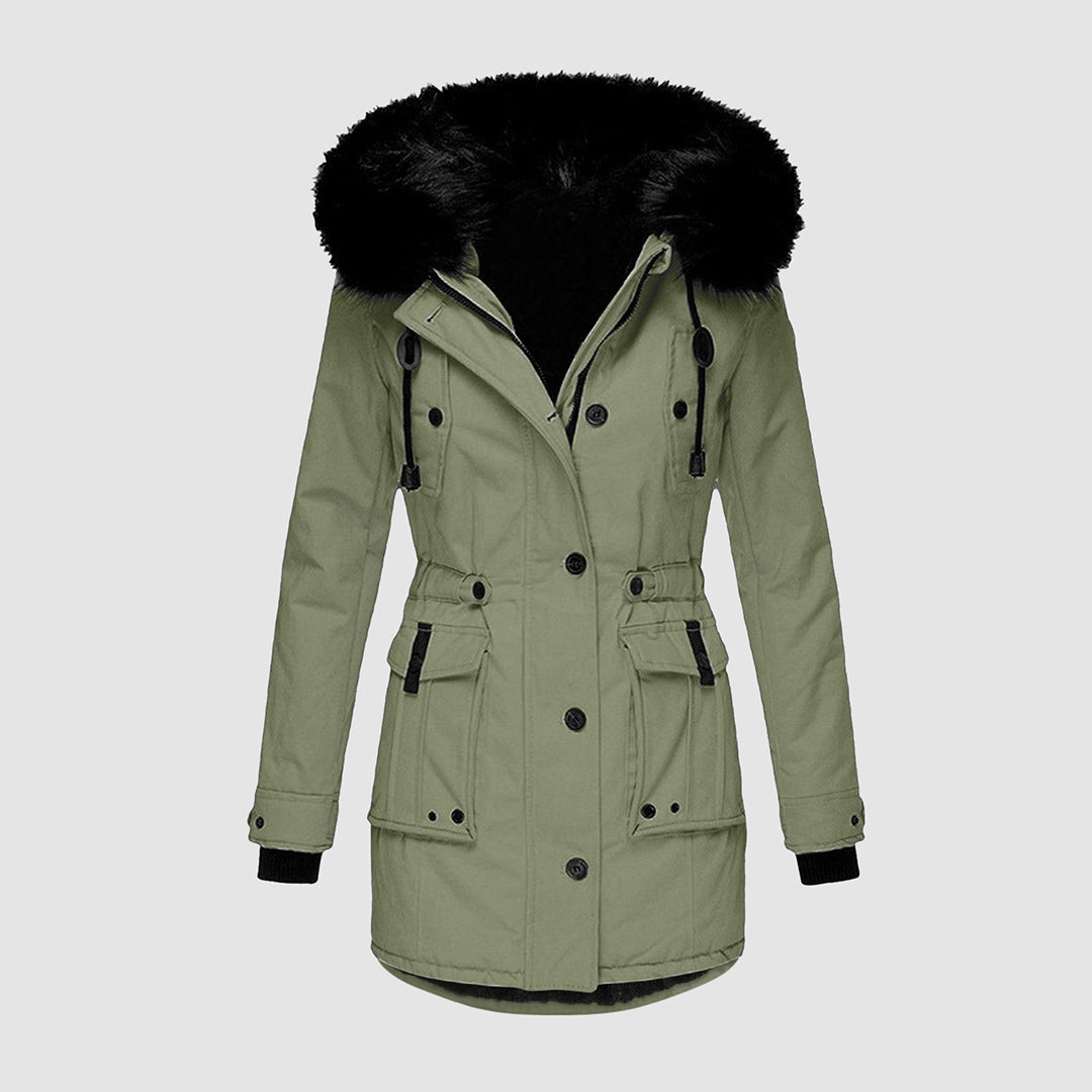 Avencea Women's Waterproof Winter Jacket - Insulated & Lined for Ultimate Warmth and Comfort