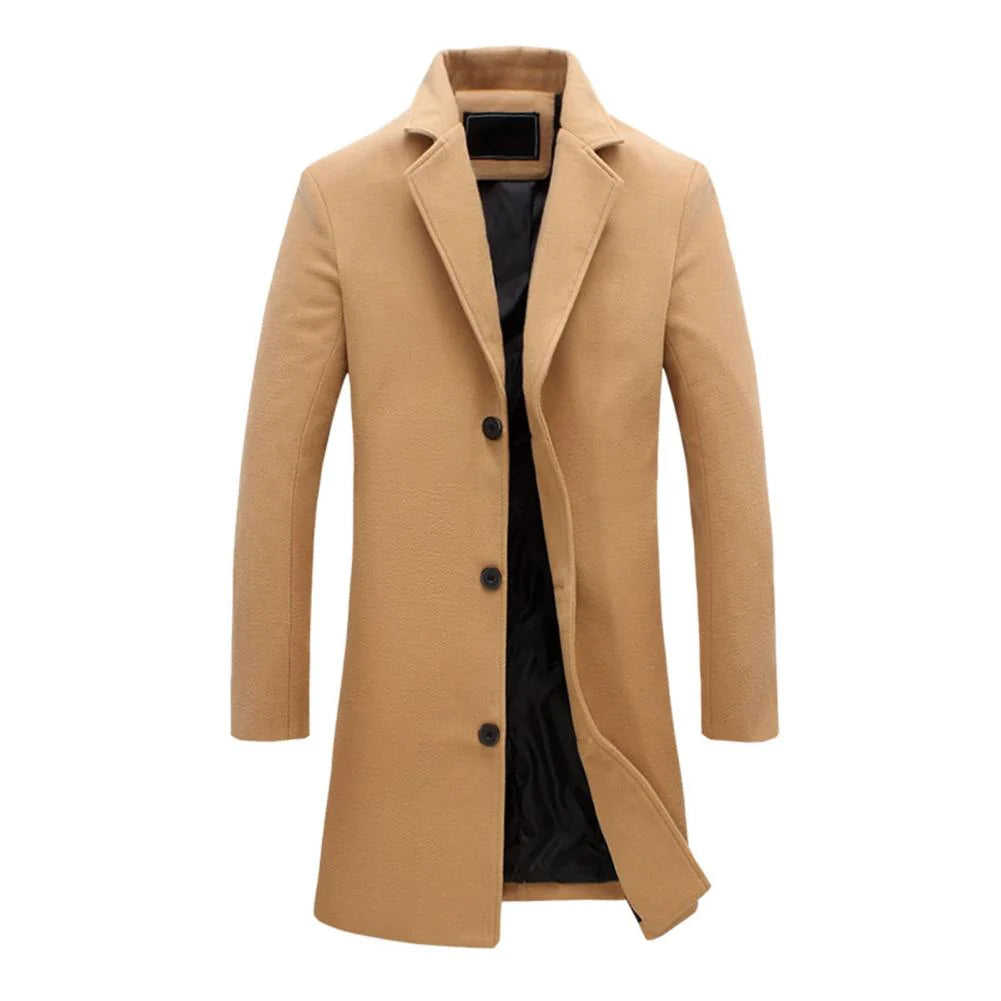 Verona Long Wool Coat for Men
