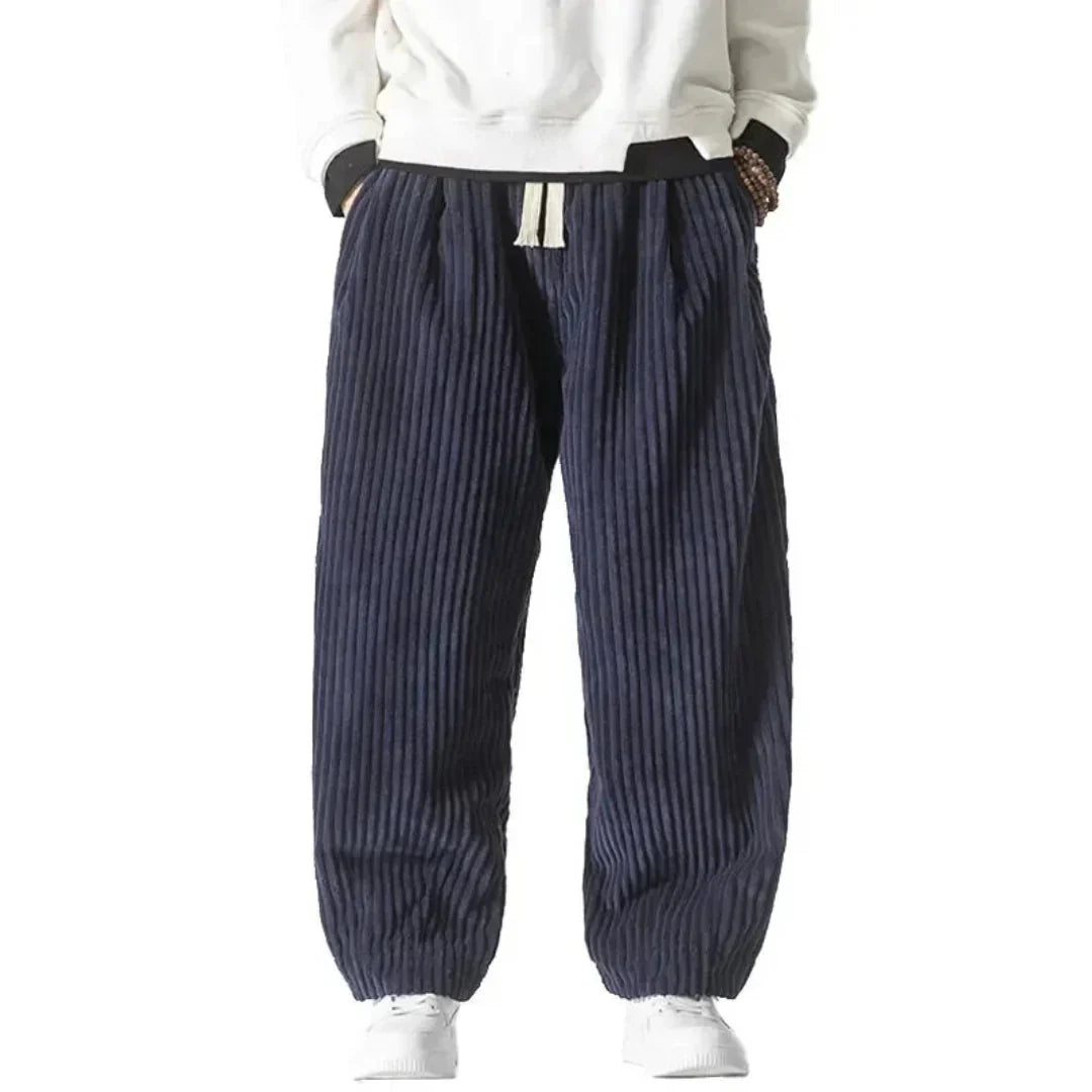 Arlo Wide-Leg Corduroy Pants
