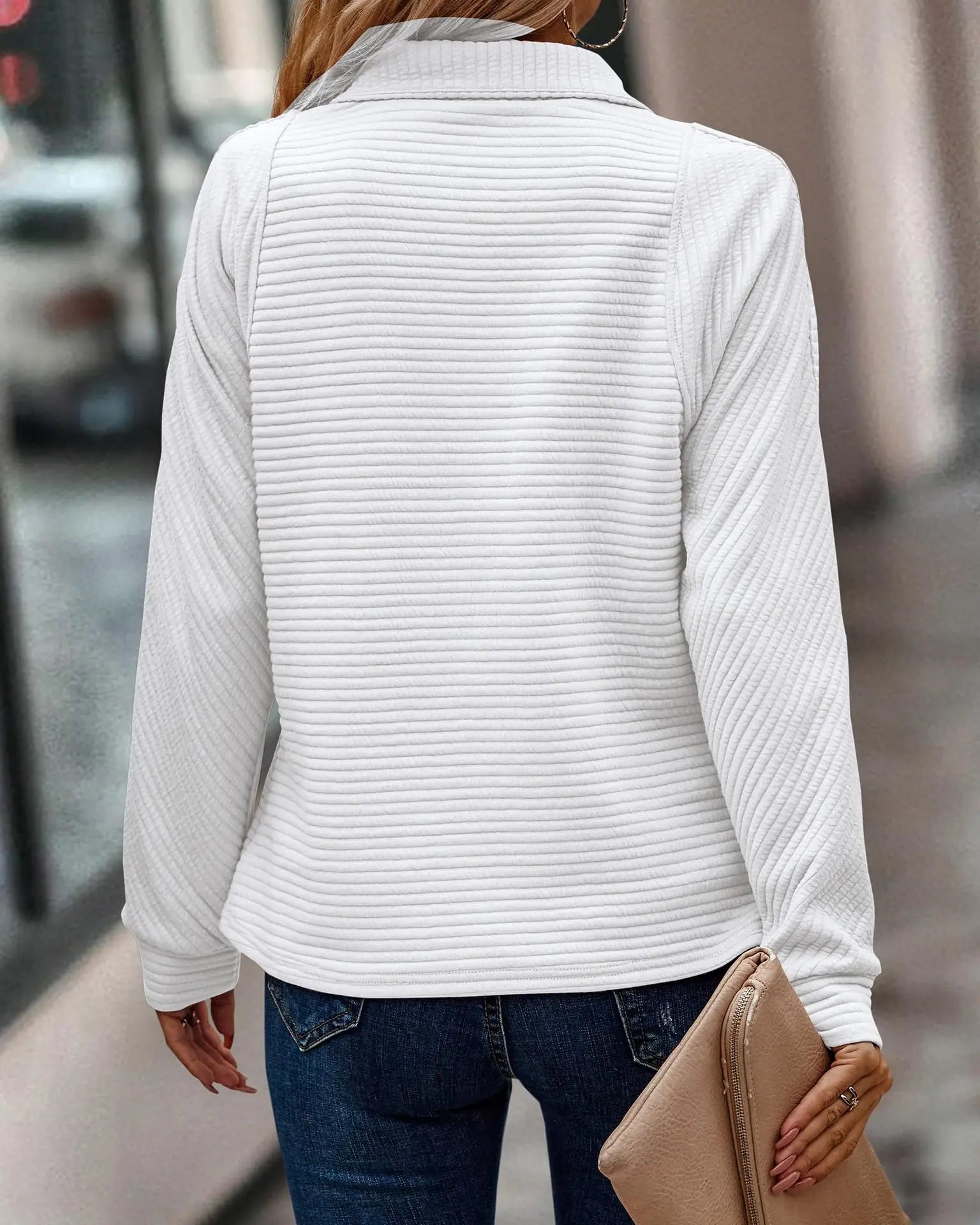 Half Zip Knit Jumper