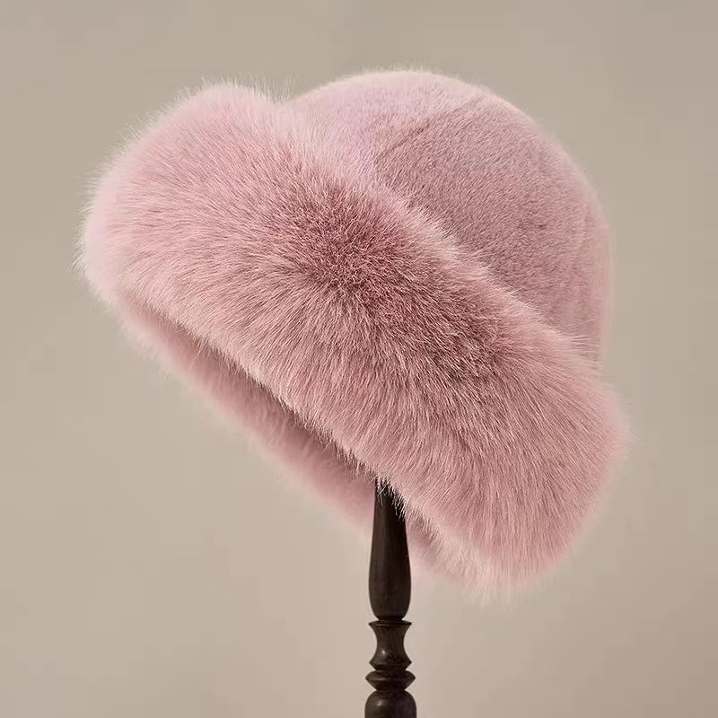 Giuliana Luxurious Faux Fur Hat: Soft, Chic, Warm, Elegant Winter Accessory