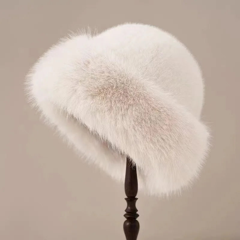 Giuliana Luxurious Faux Fur Hat: Soft, Chic, Warm, Elegant Winter Accessory