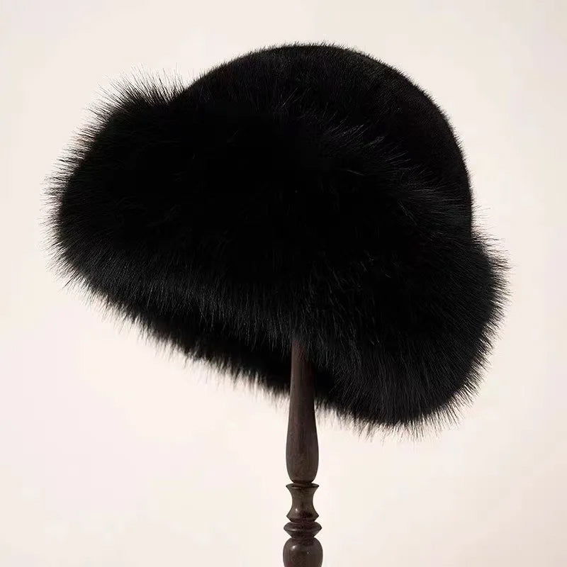 Giuliana Luxurious Faux Fur Hat: Soft, Chic, Warm, Elegant Winter Accessory