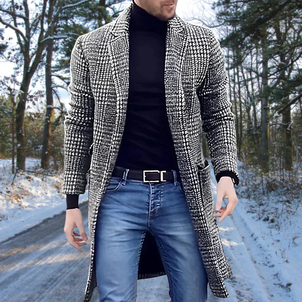 Men’s Florence Wool Checkered Jacket