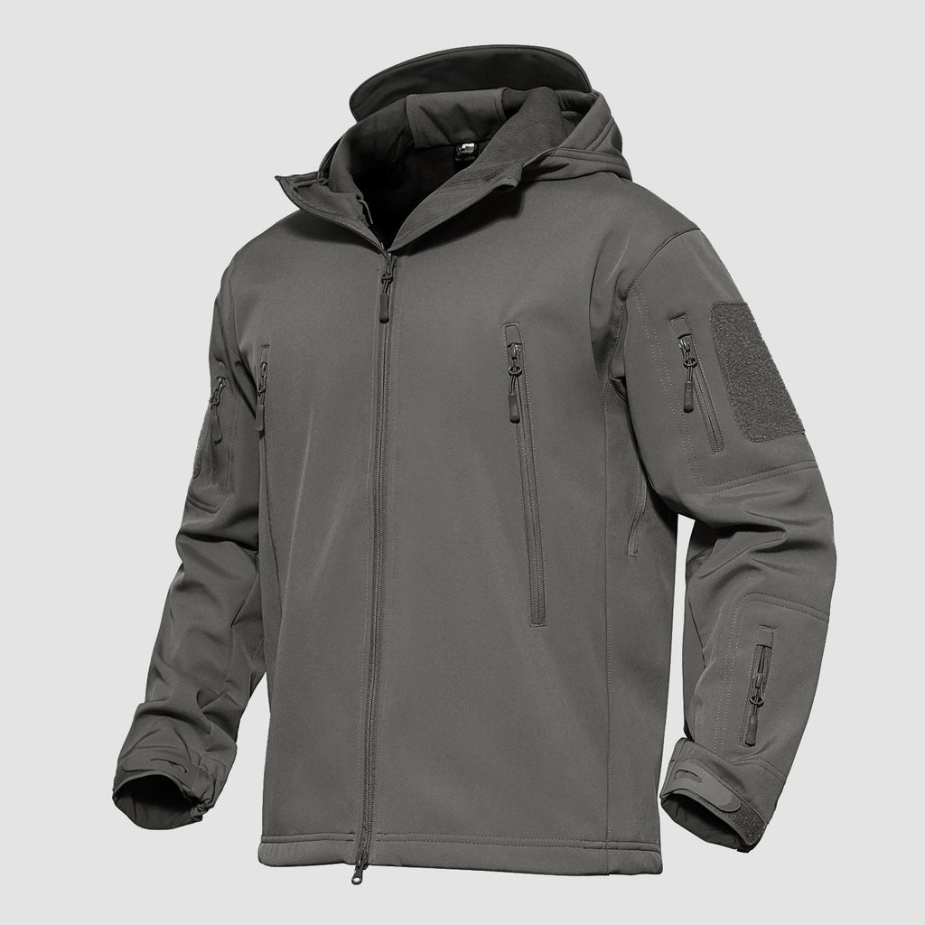 Men's Waterproof Tactical Softshell Jacket - Lightweight, Breathable, and Durable Outdoor Gear for Hiking, Camping, and Adventure