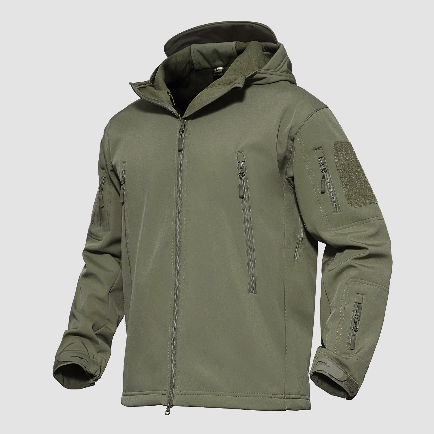 Men's Waterproof Tactical Softshell Jacket - Lightweight, Breathable, and Durable Outdoor Gear for Hiking, Camping, and Adventure