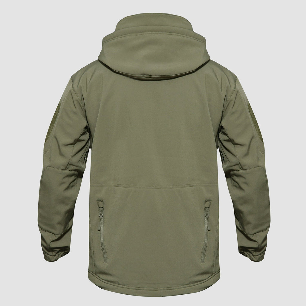 Men's Waterproof Tactical Softshell Jacket - Lightweight, Breathable, and Durable Outdoor Gear for Hiking, Camping, and Adventure