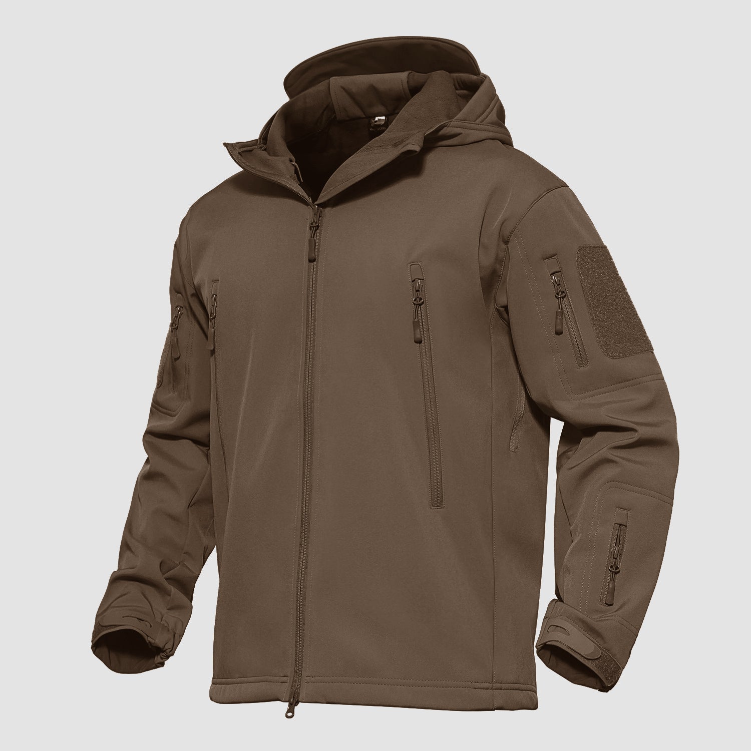 Men's Waterproof Tactical Softshell Jacket - Lightweight, Breathable, and Durable Outdoor Gear for Hiking, Camping, and Adventure