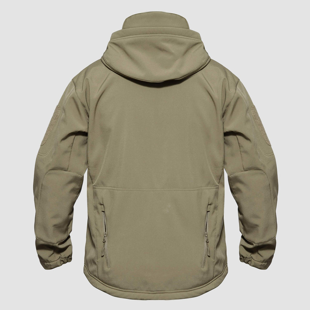 Men's Waterproof Tactical Softshell Jacket - Lightweight, Breathable, and Durable Outdoor Gear for Hiking, Camping, and Adventure