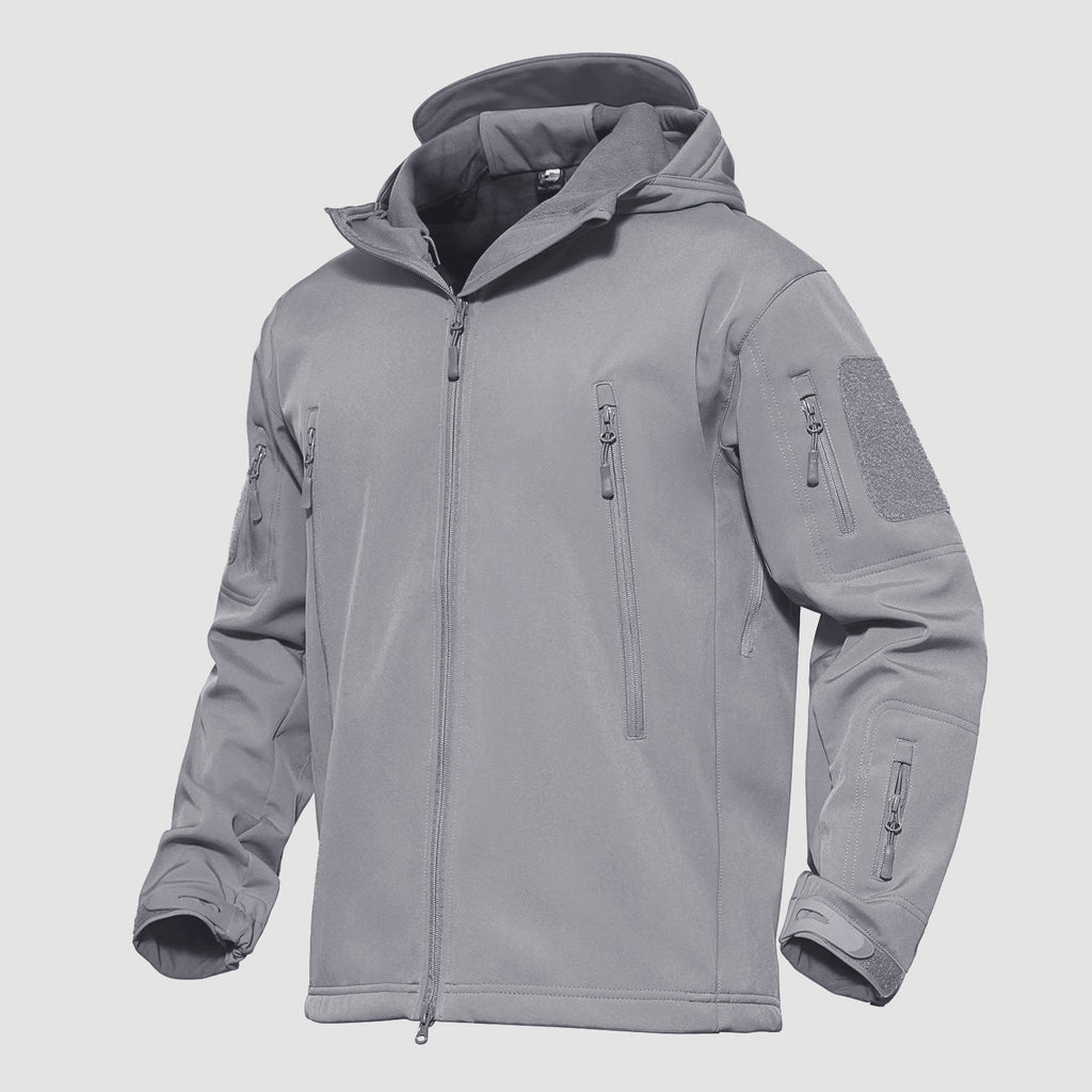 Men's Waterproof Tactical Softshell Jacket - Lightweight, Breathable, and Durable Outdoor Gear for Hiking, Camping, and Adventure