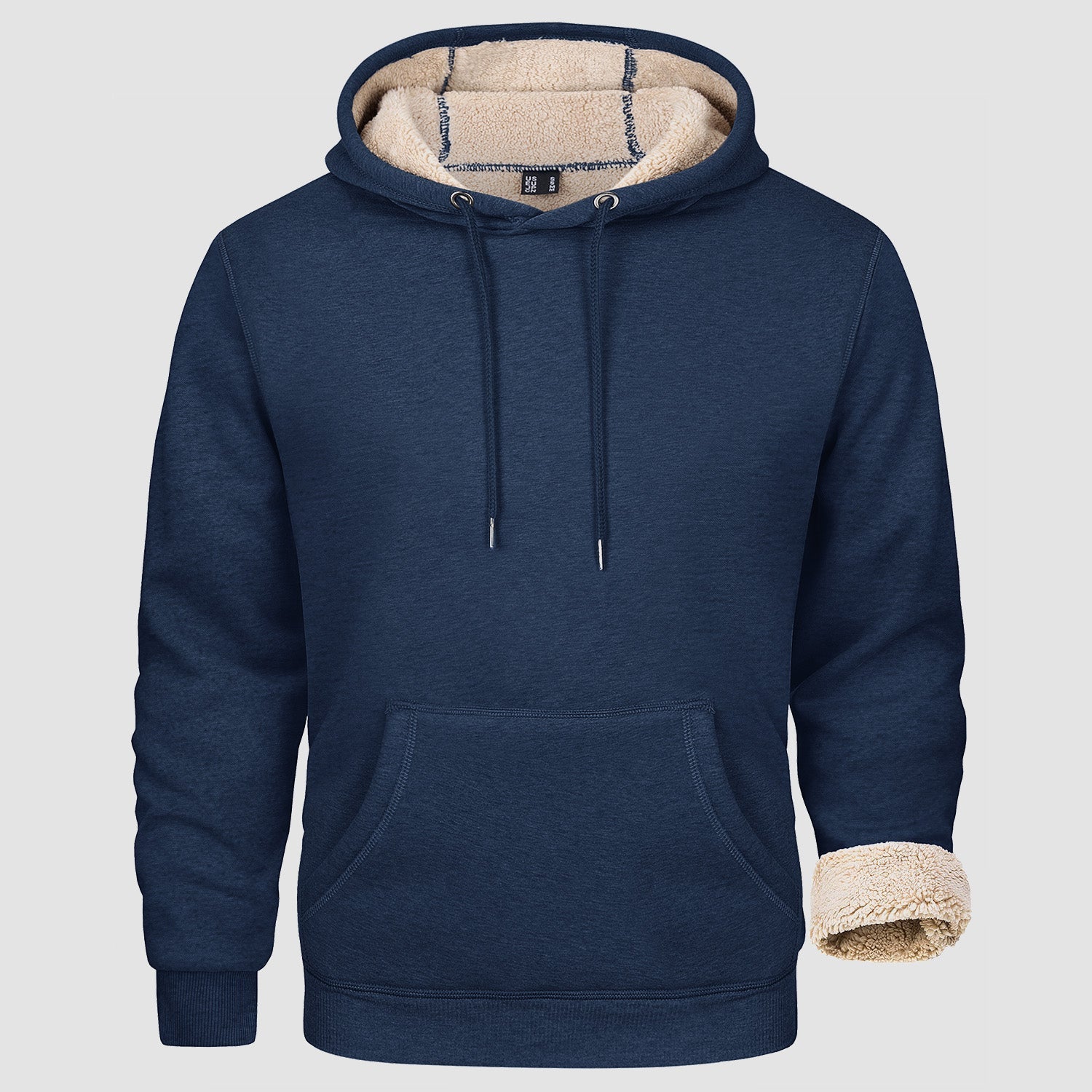 Men's Fleece Pullover Hoodie Sweatshirt - Cozy Warmth & Style for Everyday Wear