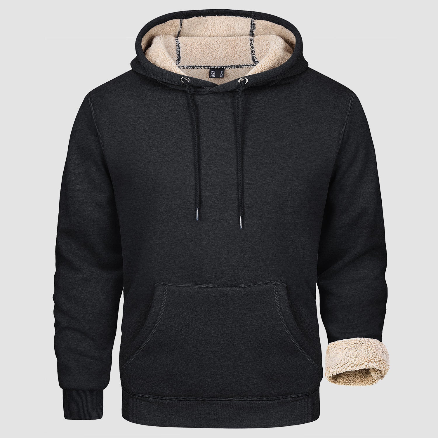 Men's Fleece Pullover Hoodie Sweatshirt - Cozy Warmth & Style for Everyday Wear