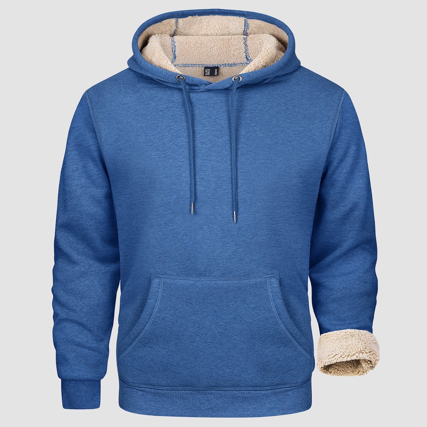 Men's Fleece Pullover Hoodie Sweatshirt - Cozy Warmth & Style for Everyday Wear