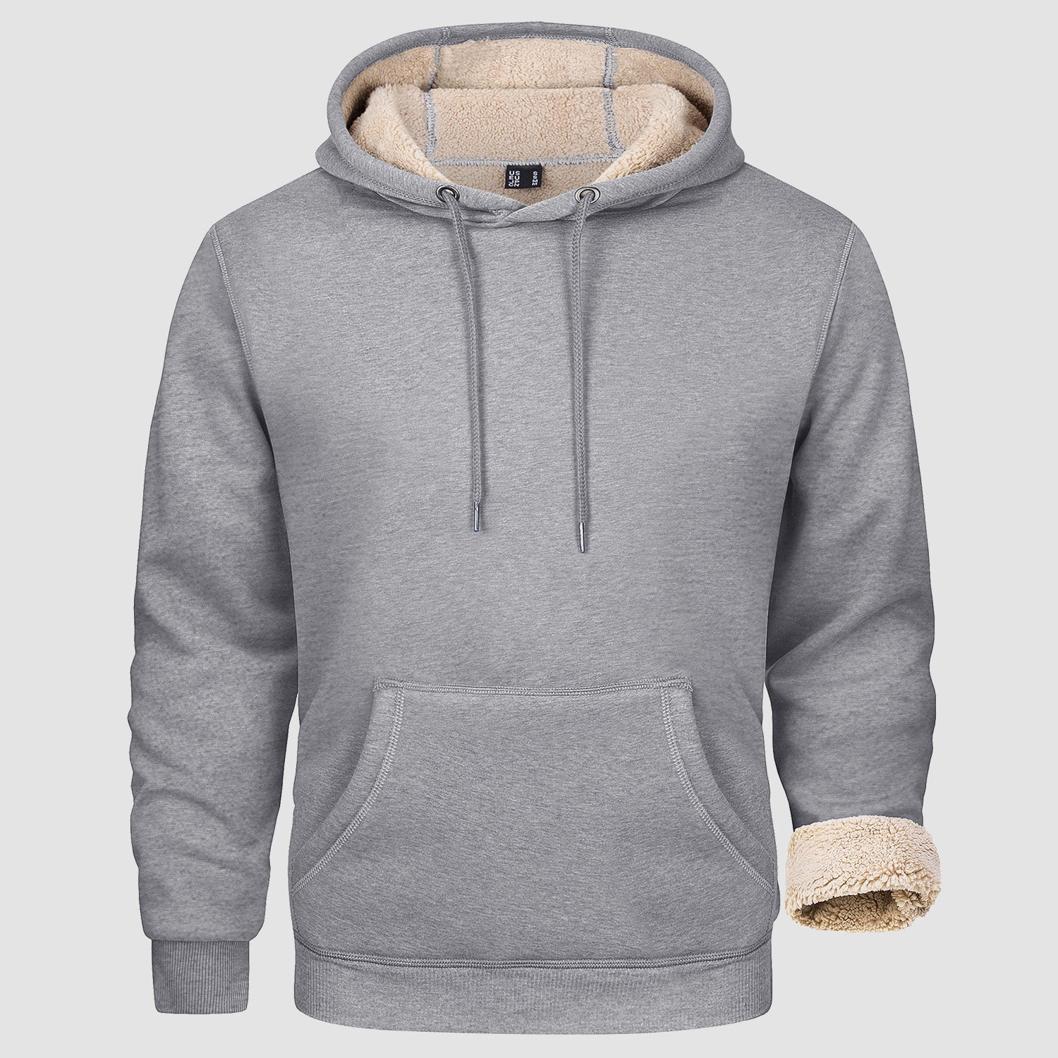 Men's Fleece Pullover Hoodie Sweatshirt - Cozy Warmth & Style for Everyday Wear