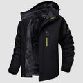 Men's Water-Resistant Ski Jacket - Insulated Fleece Lined Winter Coat for Cold Weather