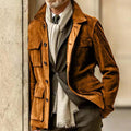 Roberto Russo Classic Men's Suede Jacket - Timeless Style & Premium Quality