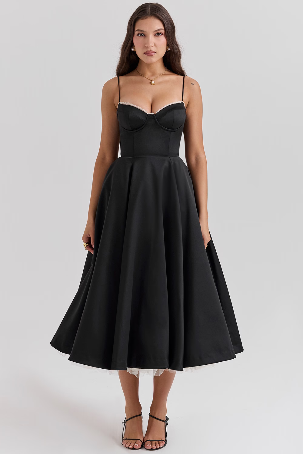 Corset Midi Dress
